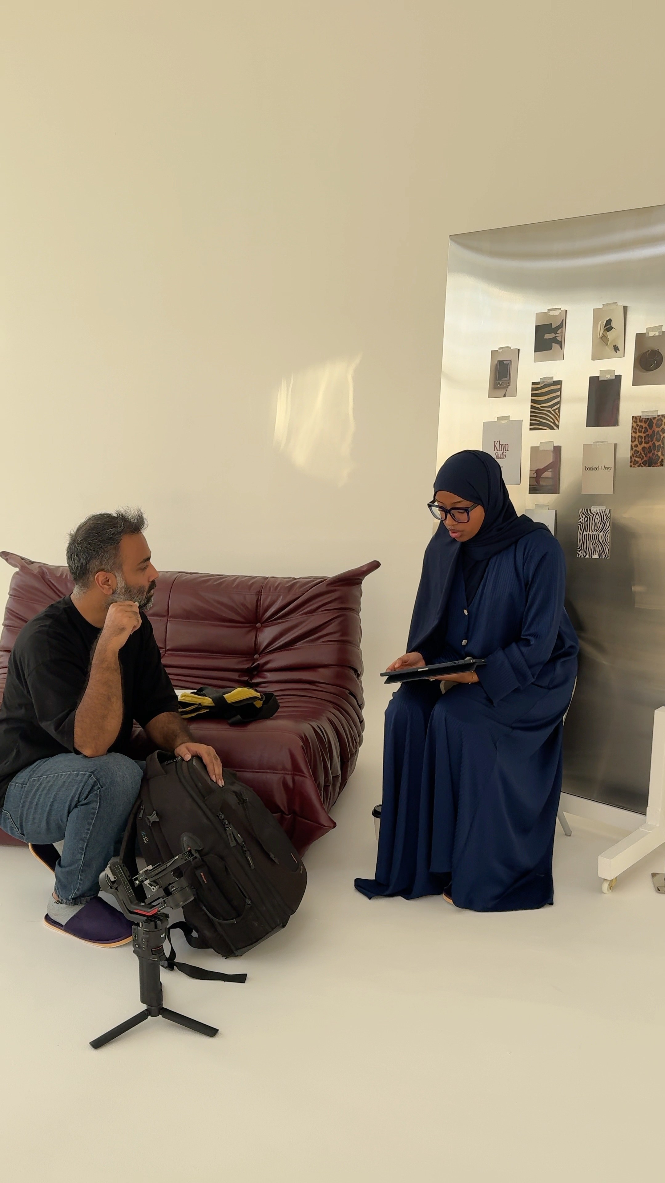 Alfatiha Ahmed On-site creative direction